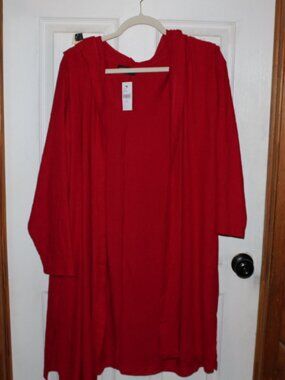NWT Lane Bryant size 26/28 light weight /hood/ duster